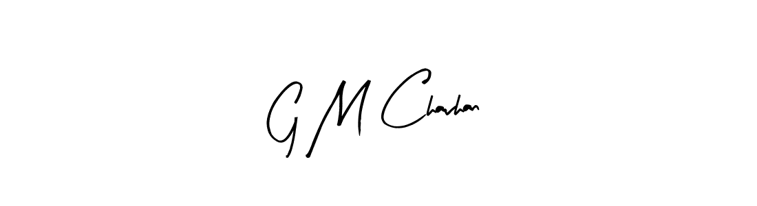 Also You can easily find your signature by using the search form. We will create G M Chavhan name handwritten signature images for you free of cost using Arty Signature sign style. G M Chavhan signature style 8 images and pictures png