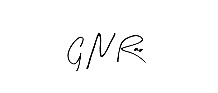 Design your own signature with our free online signature maker. With this signature software, you can create a handwritten (Arty Signature) signature for name G N Rao. G N Rao signature style 8 images and pictures png