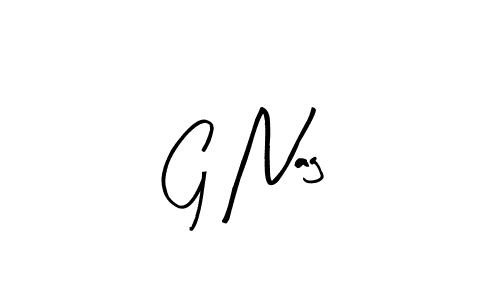 G Nag stylish signature style. Best Handwritten Sign (Arty Signature) for my name. Handwritten Signature Collection Ideas for my name G Nag. G Nag signature style 8 images and pictures png