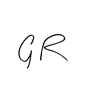 Create a beautiful signature design for name G R. With this signature (Arty Signature) fonts, you can make a handwritten signature for free. G R signature style 8 images and pictures png