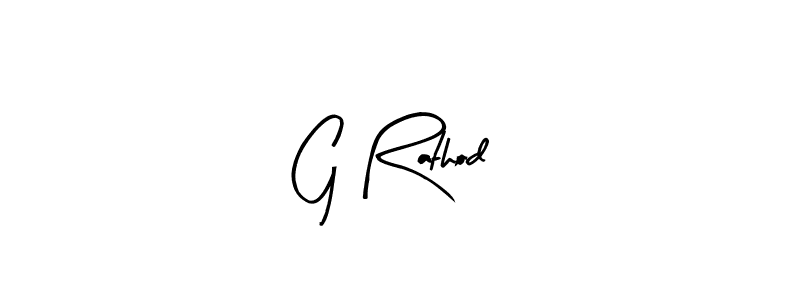 Make a short G Rathod signature style. Manage your documents anywhere anytime using Arty Signature. Create and add eSignatures, submit forms, share and send files easily. G Rathod signature style 8 images and pictures png