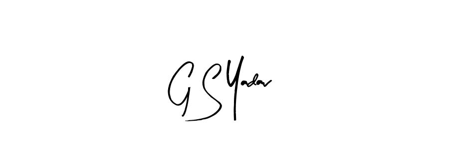 This is the best signature style for the G S Yadav name. Also you like these signature font (Arty Signature). Mix name signature. G S Yadav signature style 8 images and pictures png