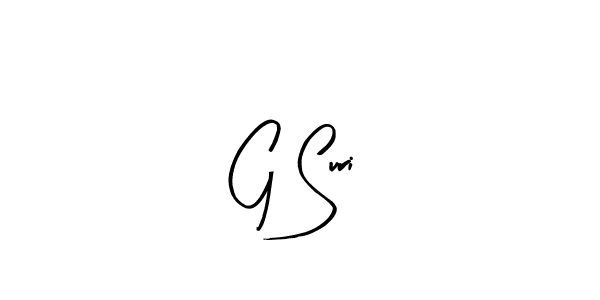You should practise on your own different ways (Arty Signature) to write your name (G Suri) in signature. don't let someone else do it for you. G Suri signature style 8 images and pictures png