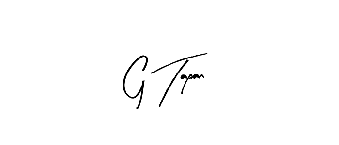 How to make G Tapan signature? Arty Signature is a professional autograph style. Create handwritten signature for G Tapan name. G Tapan signature style 8 images and pictures png