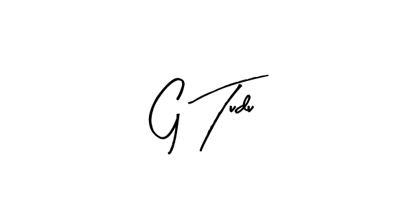 The best way (Arty Signature) to make a short signature is to pick only two or three words in your name. The name G Tudu include a total of six letters. For converting this name. G Tudu signature style 8 images and pictures png