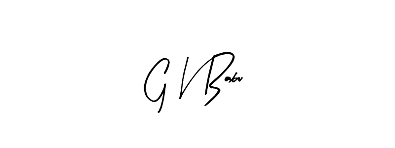 You can use this online signature creator to create a handwritten signature for the name G V Babu. This is the best online autograph maker. G V Babu signature style 8 images and pictures png