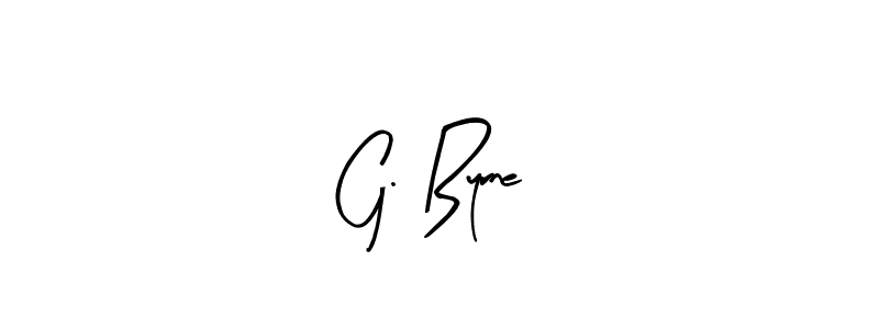Create a beautiful signature design for name G. Byrne. With this signature (Arty Signature) fonts, you can make a handwritten signature for free. G. Byrne signature style 8 images and pictures png