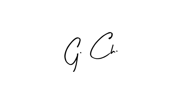 if you are searching for the best signature style for your name G. Ch.. so please give up your signature search. here we have designed multiple signature styles  using Arty Signature. G. Ch. signature style 8 images and pictures png