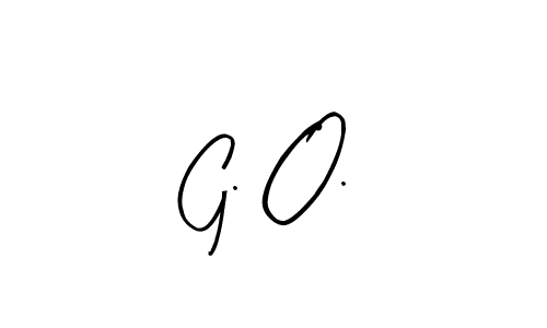 if you are searching for the best signature style for your name G. O.. so please give up your signature search. here we have designed multiple signature styles  using Arty Signature. G. O. signature style 8 images and pictures png