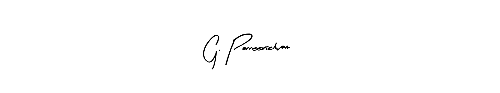 This is the best signature style for the G. Panneerselvam name. Also you like these signature font (Arty Signature). Mix name signature. G. Panneerselvam signature style 8 images and pictures png