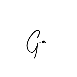 This is the best signature style for the G.a name. Also you like these signature font (Arty Signature). Mix name signature. G.a signature style 8 images and pictures png