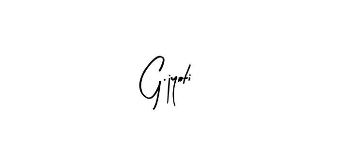 Use a signature maker to create a handwritten signature online. With this signature software, you can design (Arty Signature) your own signature for name G.jyoti. G.jyoti signature style 8 images and pictures png