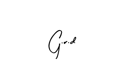 Similarly Arty Signature is the best handwritten signature design. Signature creator online .You can use it as an online autograph creator for name G.r.d. G.r.d signature style 8 images and pictures png