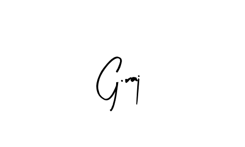 G.raj stylish signature style. Best Handwritten Sign (Arty Signature) for my name. Handwritten Signature Collection Ideas for my name G.raj. G.raj signature style 8 images and pictures png