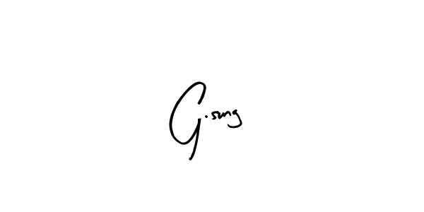 Also You can easily find your signature by using the search form. We will create G.sung name handwritten signature images for you free of cost using Arty Signature sign style. G.sung signature style 8 images and pictures png