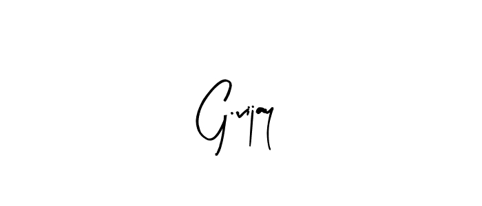 The best way (Arty Signature) to make a short signature is to pick only two or three words in your name. The name G.vijay include a total of six letters. For converting this name. G.vijay signature style 8 images and pictures png