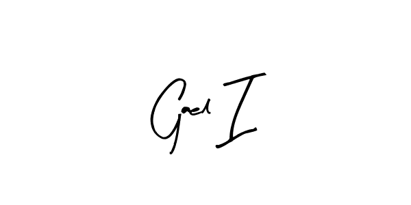 Design your own signature with our free online signature maker. With this signature software, you can create a handwritten (Arty Signature) signature for name Gael I. Gael I signature style 8 images and pictures png