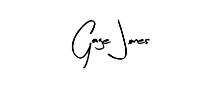 Similarly Arty Signature is the best handwritten signature design. Signature creator online. You can use it as an online autograph creator for name Gage Jones. Gage Jones signature style 8 images and pictures png
