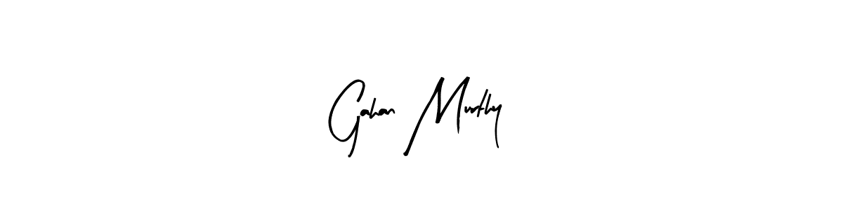 This is the best signature style for the Gahan Murthy name. Also you like these signature font (Arty Signature). Mix name signature. Gahan Murthy signature style 8 images and pictures png