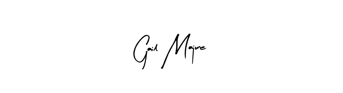 The best way (Arty Signature) to make a short signature is to pick only two or three words in your name. The name Gail Majune include a total of six letters. For converting this name. Gail Majune signature style 8 images and pictures png