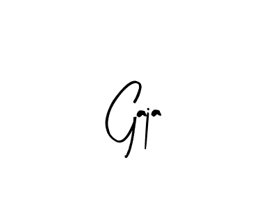 Use a signature maker to create a handwritten signature online. With this signature software, you can design (Arty Signature) your own signature for name Gaja. Gaja signature style 8 images and pictures png