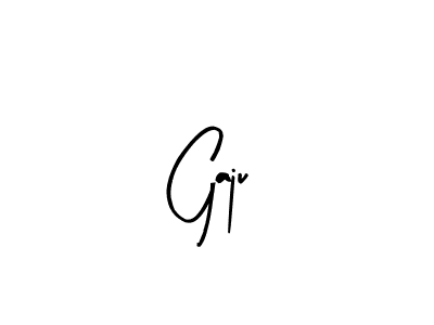 Arty Signature is a professional signature style that is perfect for those who want to add a touch of class to their signature. It is also a great choice for those who want to make their signature more unique. Get Gaju name to fancy signature for free. Gaju signature style 8 images and pictures png