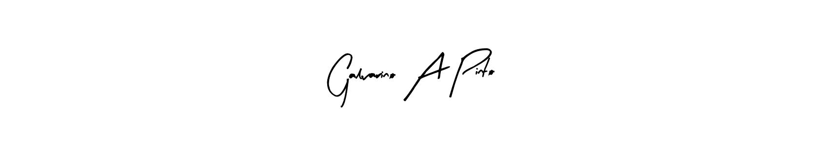 if you are searching for the best signature style for your name Galvarino A Pinto. so please give up your signature search. here we have designed multiple signature styles  using Arty Signature. Galvarino A Pinto signature style 8 images and pictures png