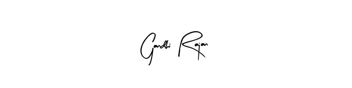 This is the best signature style for the Gandhi Rajan name. Also you like these signature font (Arty Signature). Mix name signature. Gandhi Rajan signature style 8 images and pictures png