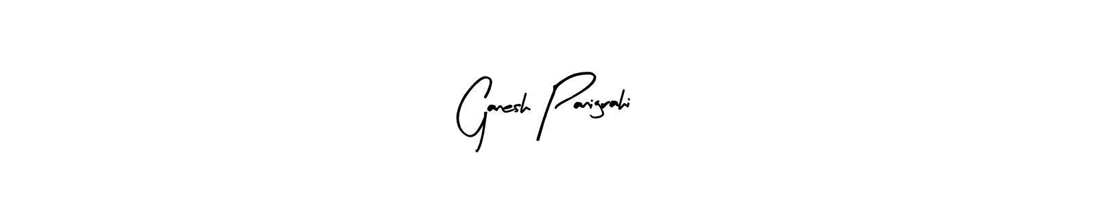 Similarly Arty Signature is the best handwritten signature design. Signature creator online .You can use it as an online autograph creator for name Ganesh Panigrahi. Ganesh Panigrahi signature style 8 images and pictures png