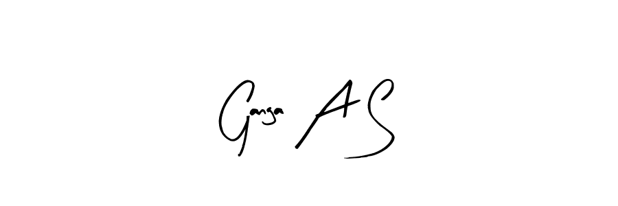 How to Draw Ganga A S signature style? Arty Signature is a latest design signature styles for name Ganga A S. Ganga A S signature style 8 images and pictures png