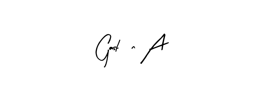 The best way (Arty Signature) to make a short signature is to pick only two or three words in your name. The name Gastón A include a total of six letters. For converting this name. Gastón A signature style 8 images and pictures png