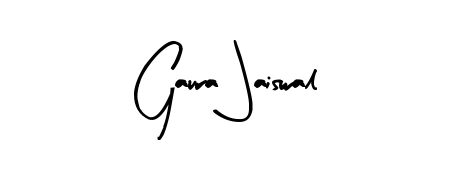 Make your name Gaura Jaiswal memorable on every contract using Arty Signature autograph style. Instant transparent background export available. Gaura Jaiswal signature style 8 images and pictures png