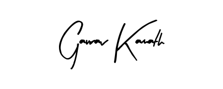 Create an unforgettable impression when signing with Gaurav Kamath name styled in Arty Signature typography. 100% free online generator. Gaurav Kamath signature style 8 images and pictures png