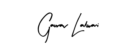 The Arty Signature lettering style adds unique flourish to name Gaurav Lalwani. Stand out with a custom digital autograph made in seconds. Gaurav Lalwani signature style 8 images and pictures png