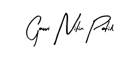 Explore multiple handwriting variations for Gauri Nitin Patil including this stunning Arty Signature design. Free to use across all platforms. Gauri Nitin Patil signature style 8 images and pictures png