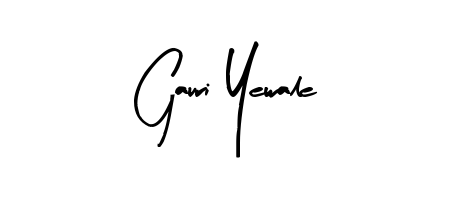 Try this chic Gauri Yewale handwritten sign style. Using Arty Signature font elements, it gives your name a sleek, memorable identity. Gauri Yewale signature style 8 images and pictures png