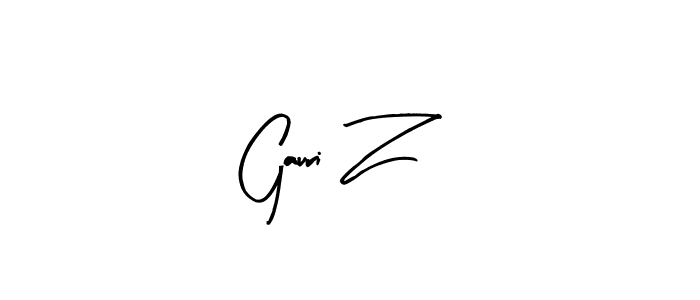 Make a short Gauri Z signature style. Manage your documents anywhere anytime using Arty Signature. Create and add eSignatures, submit forms, share and send files easily. Gauri Z signature style 8 images and pictures png