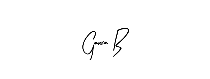 Also You can easily find your signature by using the search form. We will create Gausia B name handwritten signature images for you free of cost using Arty Signature sign style. Gausia B signature style 8 images and pictures png