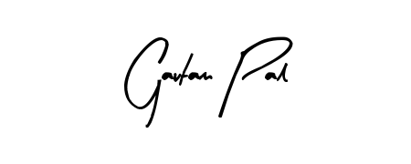 Give your name Gautam Pal an exquisite flair with the Arty Signature script font. Ideal for contracts, resumes, and formal letterheads. Gautam Pal signature style 8 images and pictures png