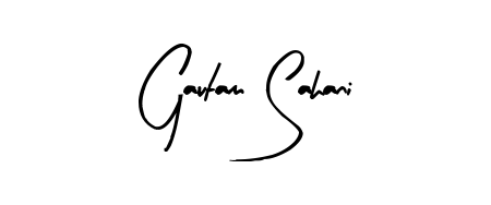 A timeless handwritten aesthetic for Gautam Sahani. The Arty Signature font gives your signature a handcrafted feel with natural curves. Gautam Sahani signature style 8 images and pictures png