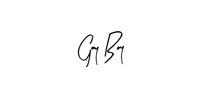 Design your own signature with our free online signature maker. With this signature software, you can create a handwritten (Arty Signature) signature for name Gay Boy. Gay Boy signature style 8 images and pictures png