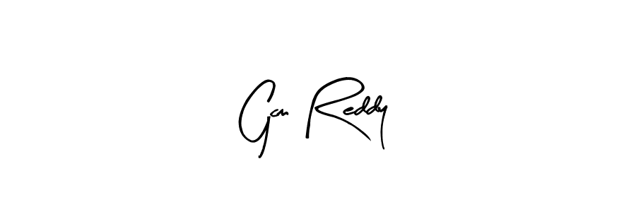 Design your own signature with our free online signature maker. With this signature software, you can create a handwritten (Arty Signature) signature for name Gcm Reddy. Gcm Reddy signature style 8 images and pictures png