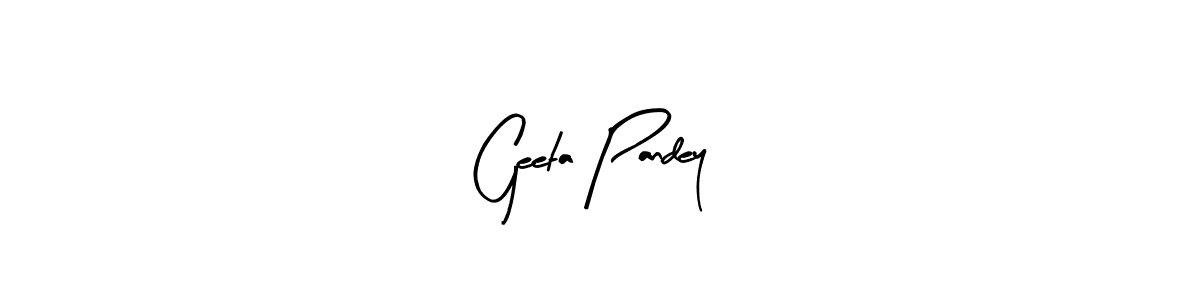 Geeta Pandey stylish signature style. Best Handwritten Sign (Arty Signature) for my name. Handwritten Signature Collection Ideas for my name Geeta Pandey. Geeta Pandey signature style 8 images and pictures png