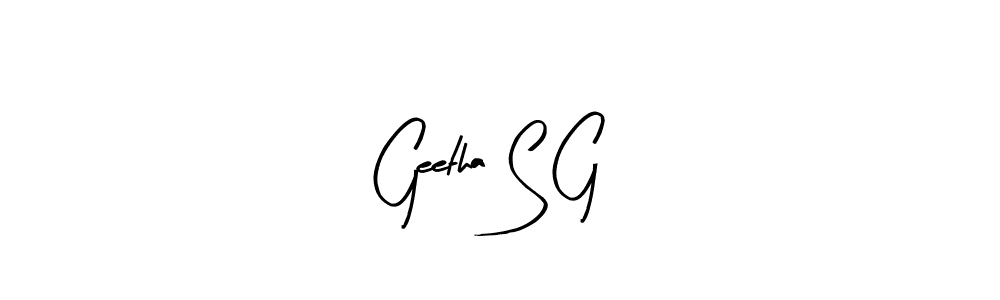 How to Draw Geetha S G signature style? Arty Signature is a latest design signature styles for name Geetha S G. Geetha S G signature style 8 images and pictures png