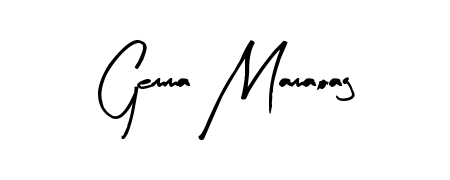 Make a beautiful signature design for name Gemma Mamaoag. Use this online signature maker to create a handwritten signature for free. Gemma Mamaoag signature style 8 images and pictures png