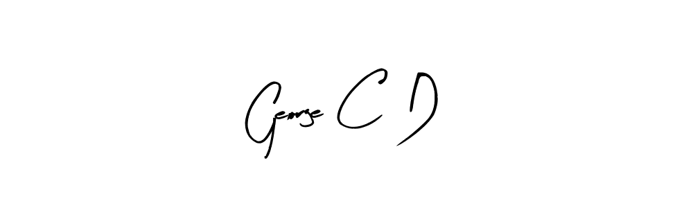 George C D stylish signature style. Best Handwritten Sign (Arty Signature) for my name. Handwritten Signature Collection Ideas for my name George C D. George C D signature style 8 images and pictures png