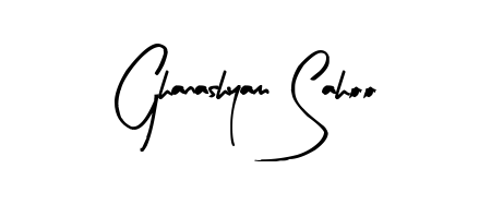 The best way (Arty Signature) to make a short signature is to pick only two or three words in your name. For converting this name Ghanashyam Sahoo. Ghanashyam Sahoo signature style 8 images and pictures png