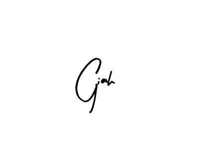 Design your own signature with our free online signature maker. With this signature software, you can create a handwritten (Arty Signature) signature for name Giah. Giah signature style 8 images and pictures png