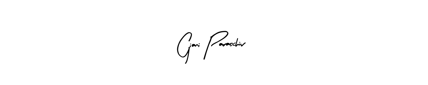 Similarly Arty Signature is the best handwritten signature design. Signature creator online .You can use it as an online autograph creator for name Giani Paraschiv. Giani Paraschiv signature style 8 images and pictures png