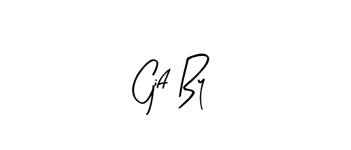 Create a beautiful signature design for name Gift By. With this signature (Arty Signature) fonts, you can make a handwritten signature for free. Gift By signature style 8 images and pictures png